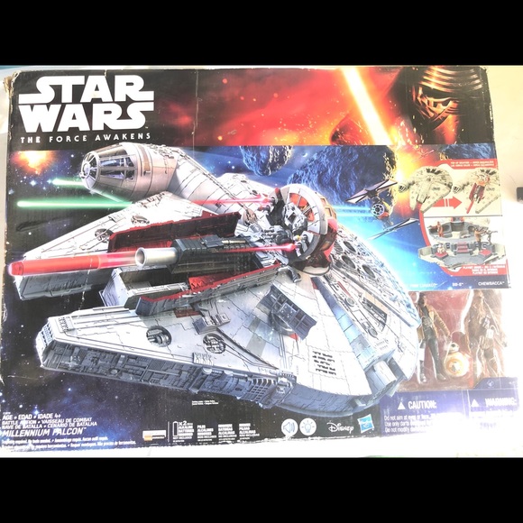 Starwars the force awaken Nerf gun Millennium fal - Picture 1 of 1